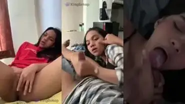 Gadis Cantik Pasrah Goyang Atas Kasur