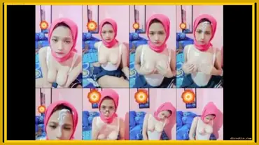 Janda Muda Jilbab Pink Colmek Sampai Squirt